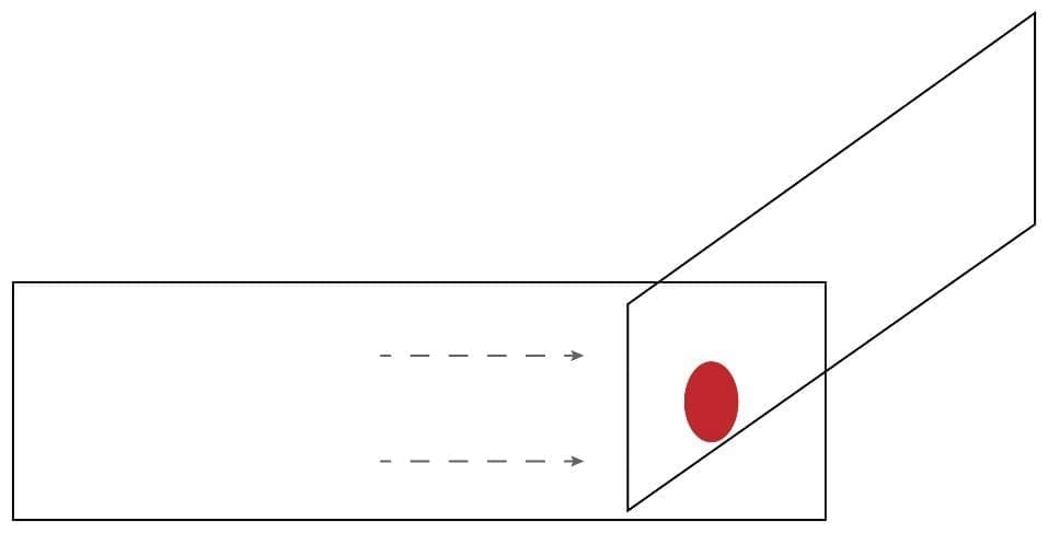 Pull the slider backwards to touch the blood drop
