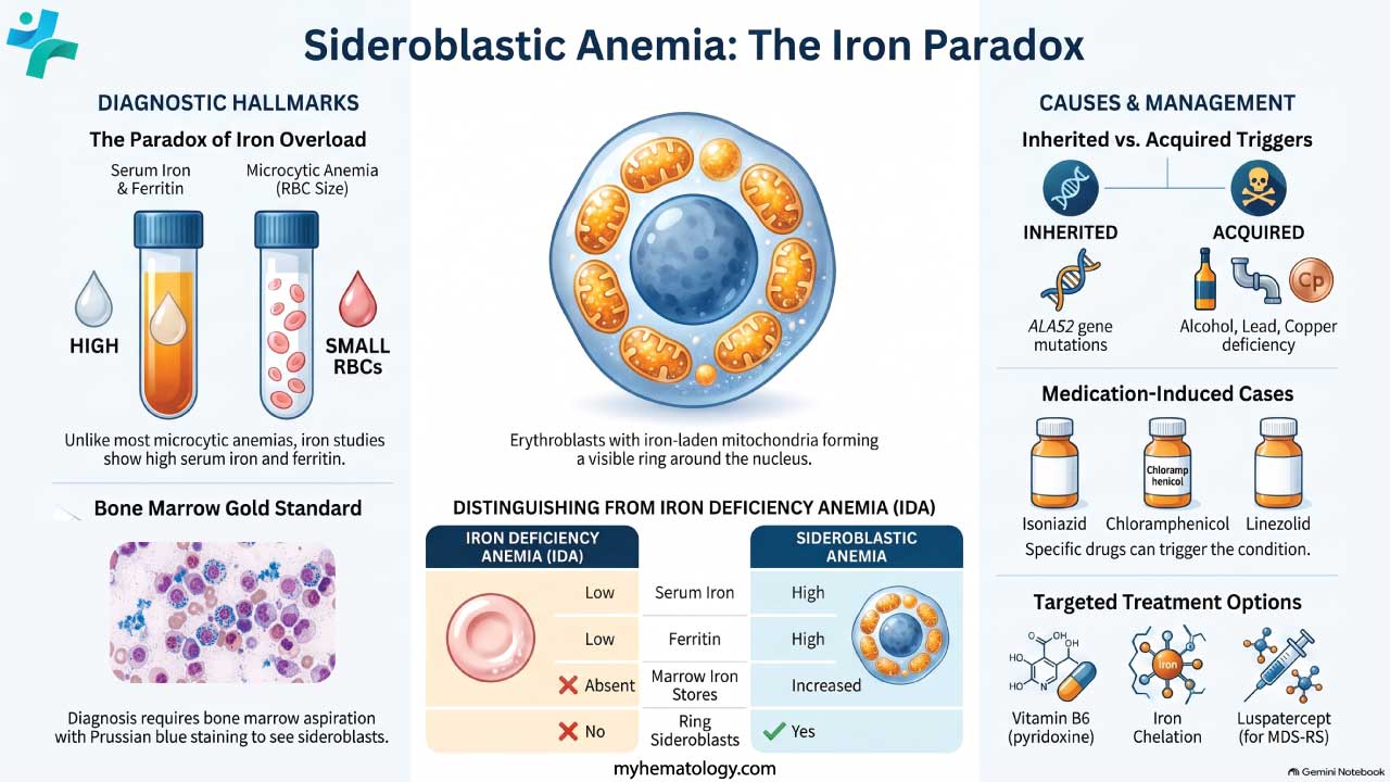 sideroblastic anemia overview