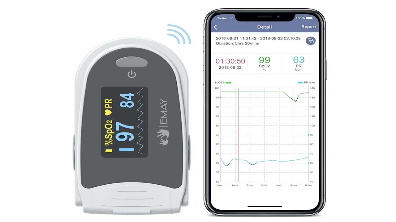 Emay sleep oxygen monitor