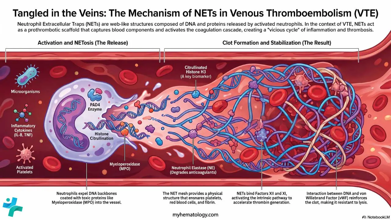 Mechanism of NETs